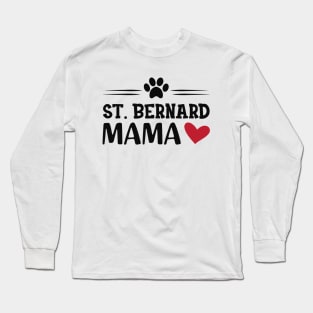 St. Bernard Mama Long Sleeve T-Shirt